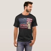Liebe USA Graffiti wall art. T - Shirt (Vorne ganz)