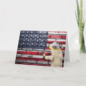 Liebe USA Graffiti Wandkunst. Karte (Vorderseite)