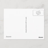 Liebe USA Postkarte (Rückseite)