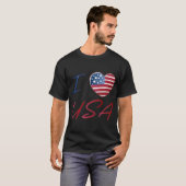 LIEBE USA T - SHIRT (Vorne ganz)