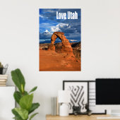 Liebe Utah Poster (Heimbüro)