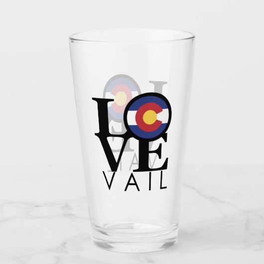 LIEBE Vail Colorado Glas (Vorderseite)