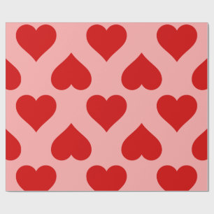 Liebe Valentinalromantik minimalistischer Retro Geschenkpapier