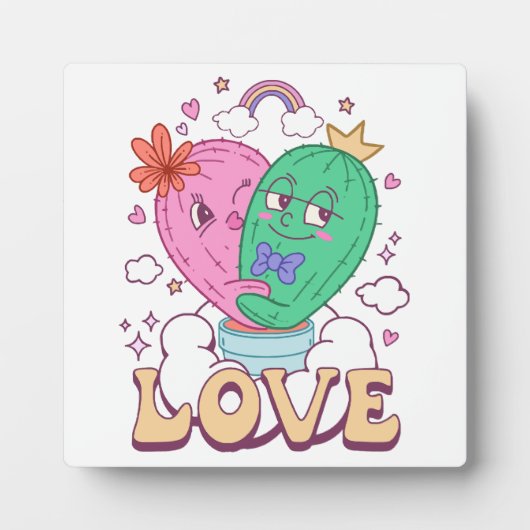 Liebe Valentine Fotoplatte (Vorderseite)