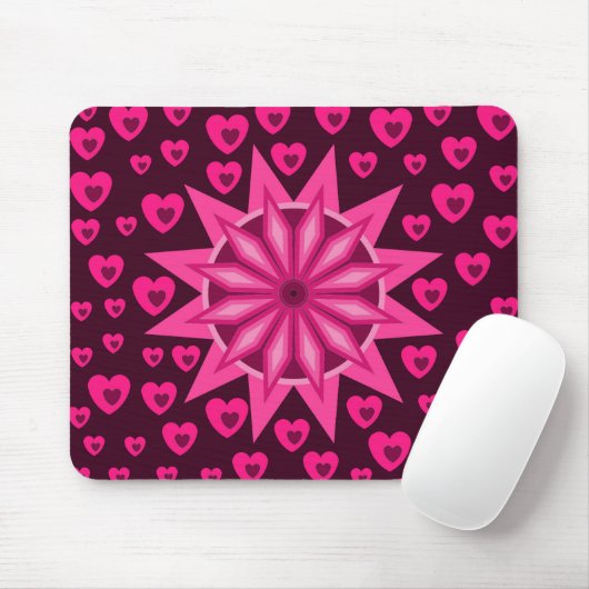 LIEBE VALENTINE, GEBURTSPARTEIENGESCHENKE MIT HERZ MOUSEPAD (Mit Mouse)