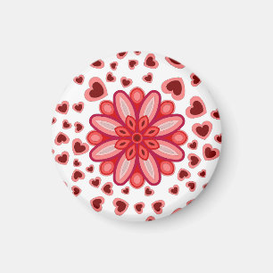 LIEBE VALENTINE, GEBURTSTAGSGESCHENKE MIT HERZEN MAGNET