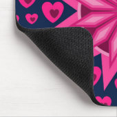 LIEBE VALENTINE, GEBURTSTAGSGESCHENKE MIT HERZEN MOUSEPAD (Ecke)