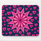 LIEBE VALENTINE, GEBURTSTAGSGESCHENKE MIT HERZEN MOUSEPAD (Vorne)