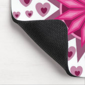 LIEBE VALENTINE, GEBURTSTAGSGESCHENKE MIT HERZEN MOUSEPAD (Ecke)