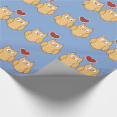 Liebe Valentine Geschenkpapier (Ecke)