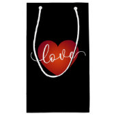 Liebe Valentine| Geschenktasche Kleine Geschenktüte (Rückseite)