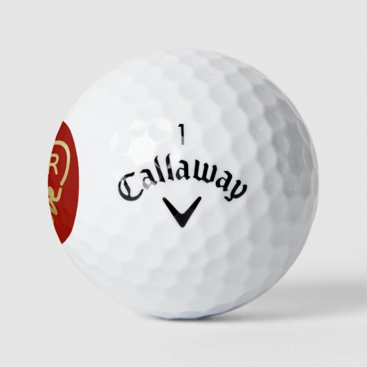 Liebe Valentine Golfball (Logo)