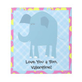 Liebe, Valentine Notizblock (Vorderseite)