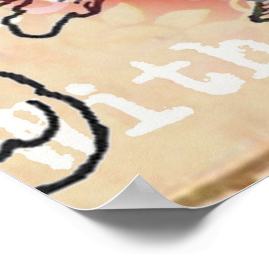 Liebe Valentine Poster (Ecke)