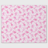 Liebe Valentine, Sasquatch Geschenkpapier (Flach)