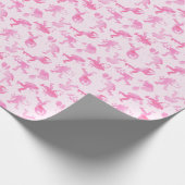 Liebe | Valentine Sasquatch Geschenkpapier (Ecke)