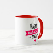 Liebe Valentine Teddy Bear mit Balloons Kaffee Tasse (VorderseiteRechts)