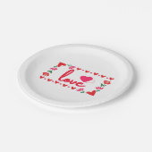Liebe Valentine's Day Paper Teller (Schrägansicht)