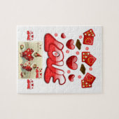 Liebe valentines jigsaw puzzkids puzzle (Horizontal)