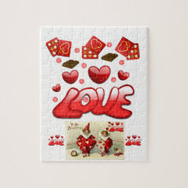 Liebe valentines jigsaw puzzkids puzzle