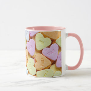 "Liebe" Valentinins Kaffee-Cups mit Süßigkeiten Tasse