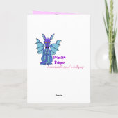 Liebe-Valentinkarte Feiertagskarte (Rückseite)