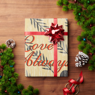 Liebe Valentinpapier Geschenkpapier