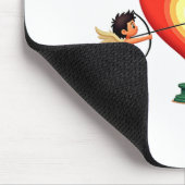 Liebe Valentinstag 1 T-Shirt  Mousepad (Ecke)