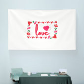 Liebe Valentinstag 6x10 Vinyl Banner (Messe)