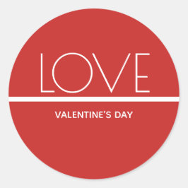 Liebe Valentinstag | Aufkleber