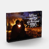 Liebe. Valentinstag Custom Fotoblock (Links)