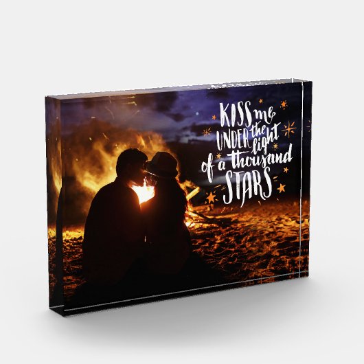 Liebe. Valentinstag Custom Fotoblock (Links)