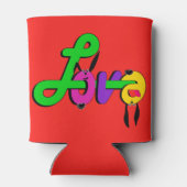 Liebe, Valentinstag Dosenkühler (Rückseite)