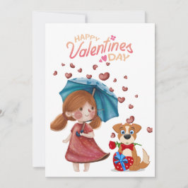 Liebe, Valentinstag Feiertagskarte