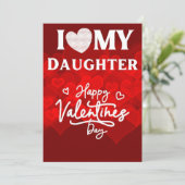 Liebe, Valentinstag, Feiertagskarte (Stehend Vorderseite)