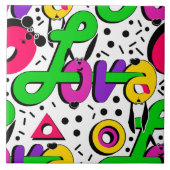 Liebe, Valentinstag Fliese (Vorderseite)