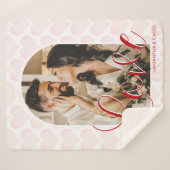 Liebe Valentinstag Foto Sherpa Blanket Sherpadecke (Vorderseite (Horizontal))