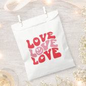 Liebe Valentinstag Groovy Funny Holiday Geschenktütchen (Ausgeschnitten)