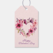 Liebe | Valentinstag | INDIVIDUELLE NAME Geschenkanhänger (Vorderseite)