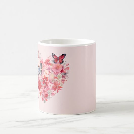 Liebe | Valentinstag Kaffeetasse (Mittel)