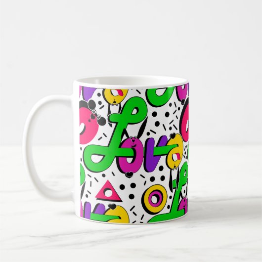 Liebe, Valentinstag Kaffeetasse (Links)