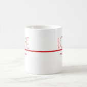 Liebe Valentinstag | Mug Kaffeetasse (Mittel)