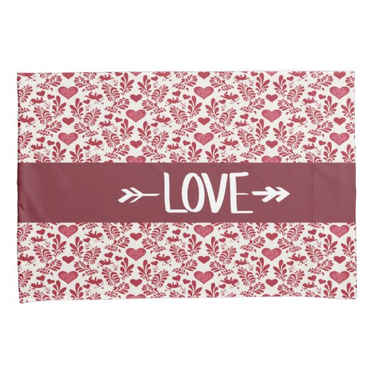 Liebe Valentinstag Pillowcases Kissenbezug (Vorderseite-Rechts)