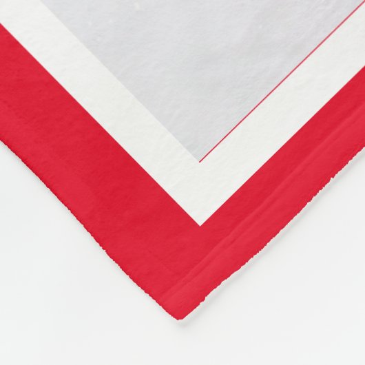 LIEBE Valentinstag Red Hearts FotoCollage Fleecedecke (Ecke)