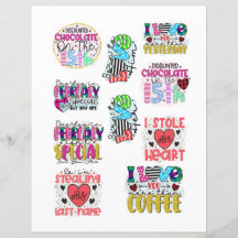 Liebe Valentinstag Romantische Scrapbook-Elemente