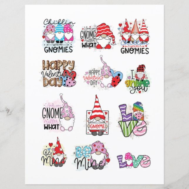 Liebe Valentinstag Romantische Scrapbook-Elemente (Vorderseite)