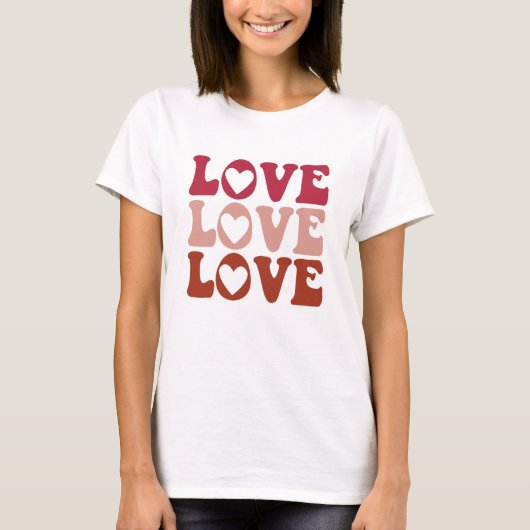 Liebe Valentinstag Shirt (Vorderseite)