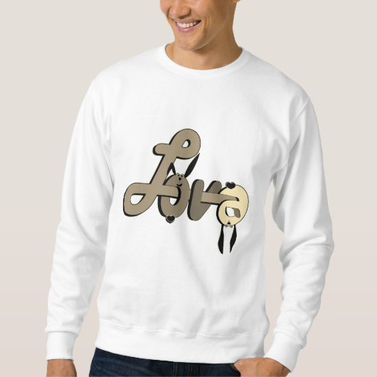 Liebe, Valentinstag Sweatshirt (Vorderseite)