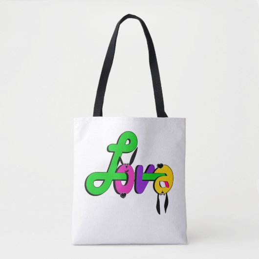 Liebe, Valentinstag Tasche (Vorderseite)
