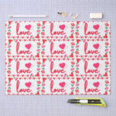 Liebe Valentinstag Tissue Seidenpapier (Handwerk)